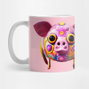Pig alebrije, AI art Mug